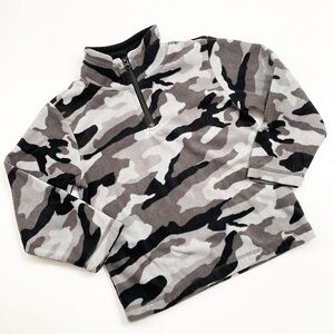 The Children's Place little boys camo fleece jacket